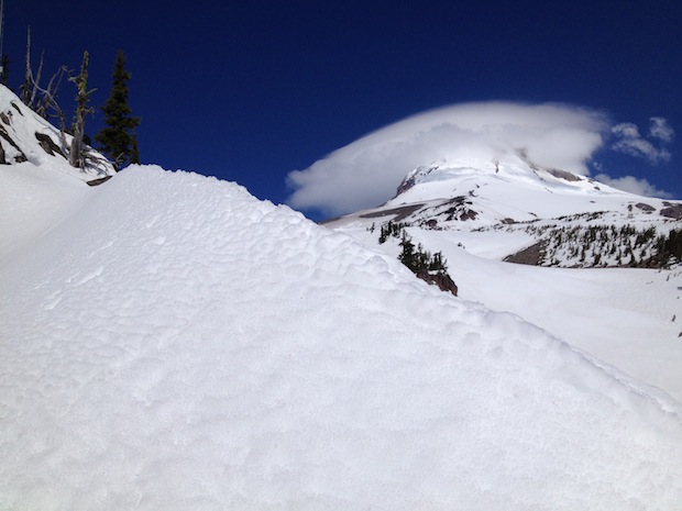 Mt Hood with Lenticular
