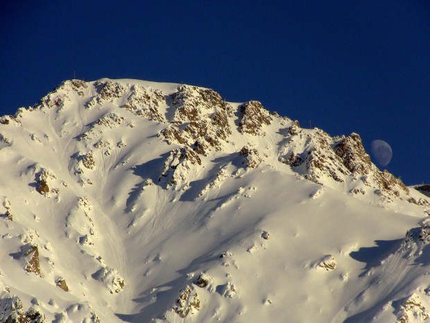 Eduardos with snow in August 2010