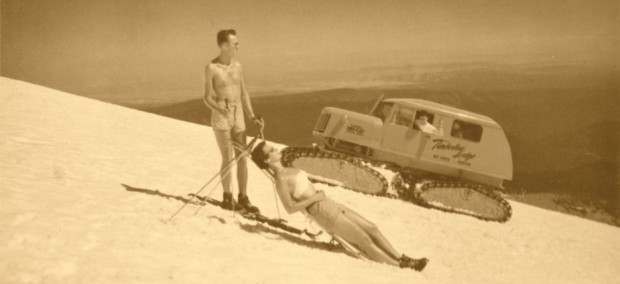 Timberline, OR has had this spring skiing thing dialed for a long time...