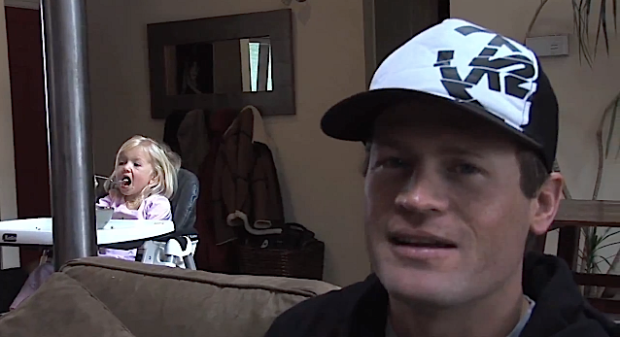 Shane and his daughter Ayla.