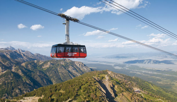 Summer tram ride