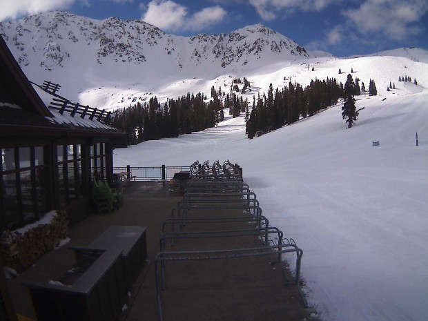 Arapahoe Basin today at 9am