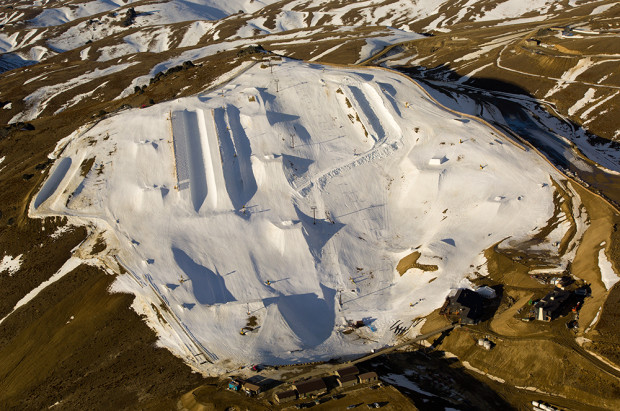 snow park NZ late season