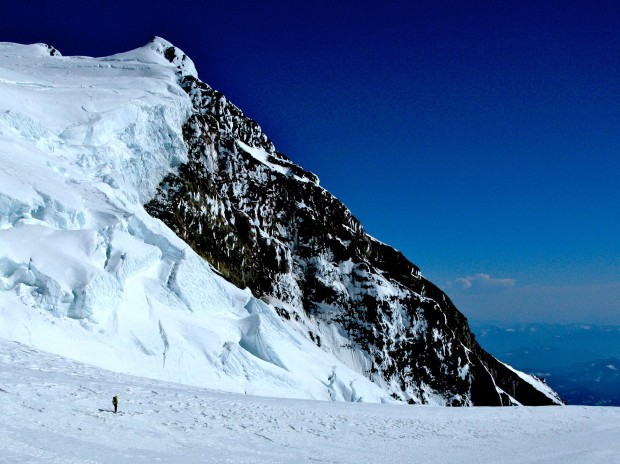 Top of Sickle Couloir.  photo: zeb blais