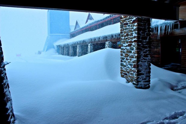 Cardrona big snow yesterday