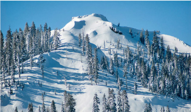 Crows Nest Peak, Sugar Bowl. photo:  sugar bowl ski resort