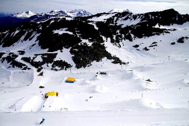 Whistler summer skiing.  photo:  Erik Hedberg