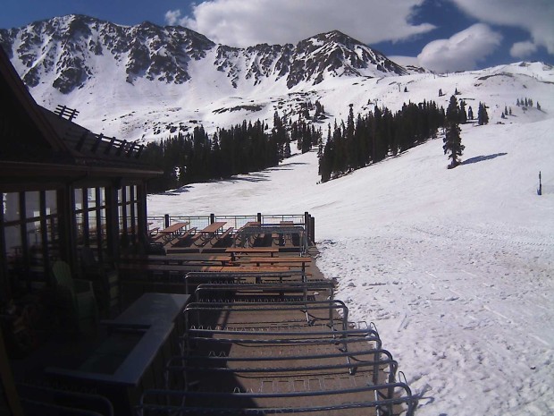 Arapahoe Basin today at 10:30am