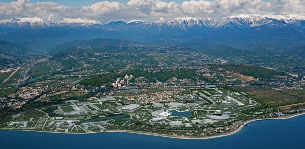 How Sochi will look when it'sla   