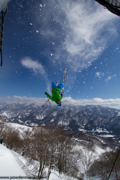 Miles Clark. Hakuba, Japan 2013. Photo: Patrick Fux