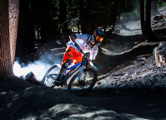 Mammoth Bike Park berm