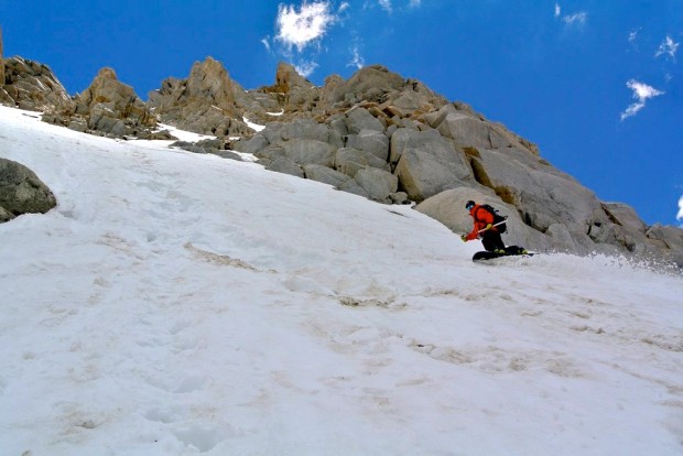 Y couloir Mt. Conness