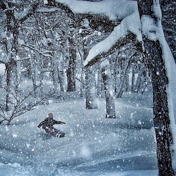 Big Storm riding on August 8th in Bariloche. photo: Chris Coulter/SGT