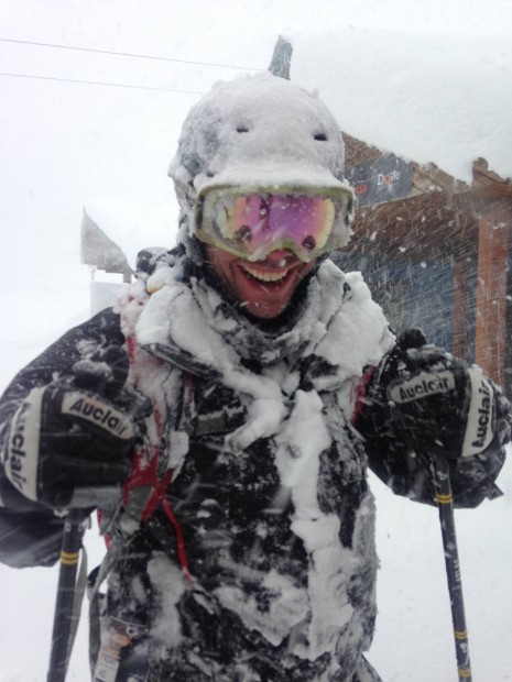 August 4th at Nevados de Chillan CASA guest Ryan Horne