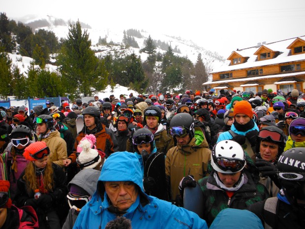 Enormous lines at Catedral today for the Sextuple