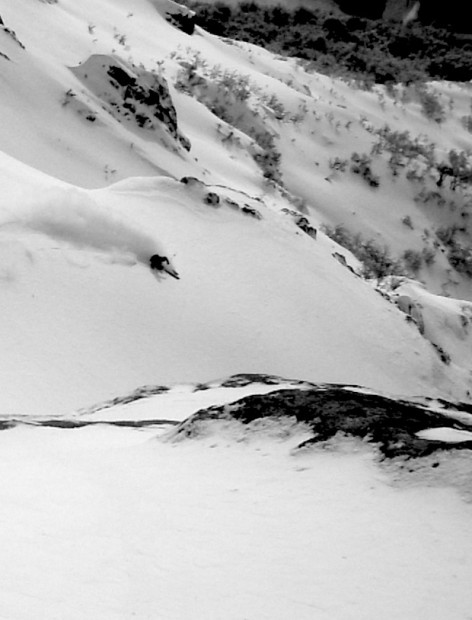 Miles drifter slash today in The Playground.  photo:  Joe Aussie