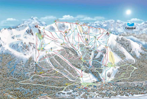 Catedral trail map.  click here for big map:  MAP