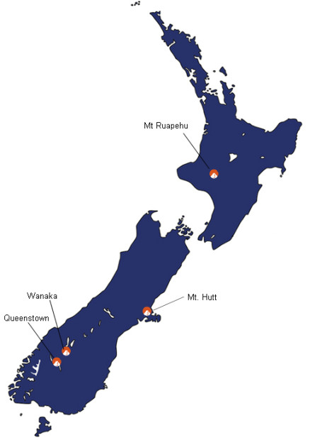 Map of Queenstown