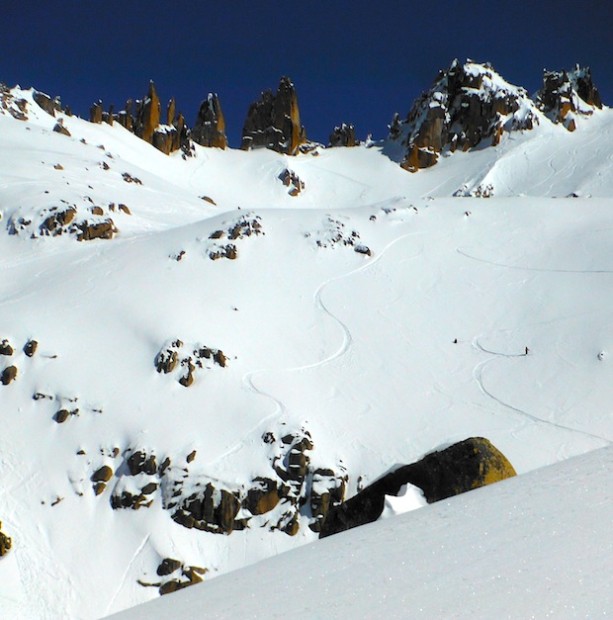 Someone went big in La Laguna.  Saturday, September 21st, 2013.  photo:  snowbrains.com