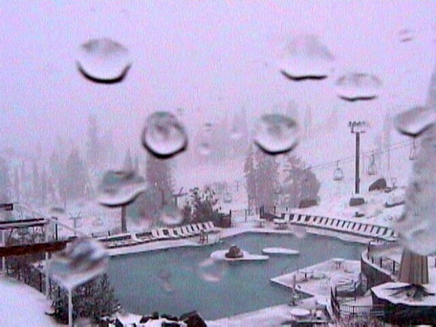 Squaw Valley high camp pool.  6pm PST September 21st, 2013.