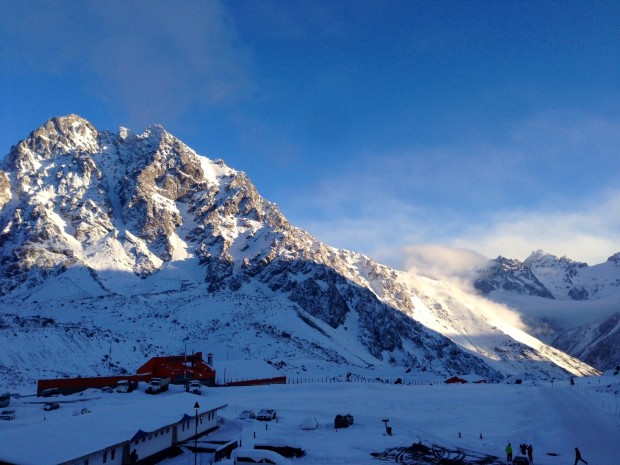 Portillo, Chile on Saturday.  photo:  travis ganong