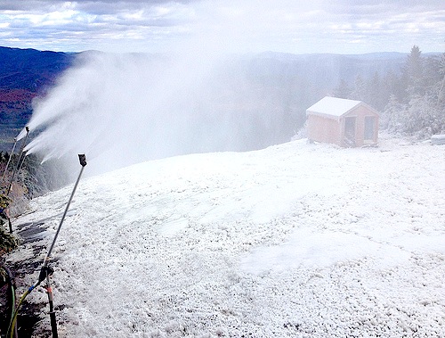 Sunday River, ME, yesterday