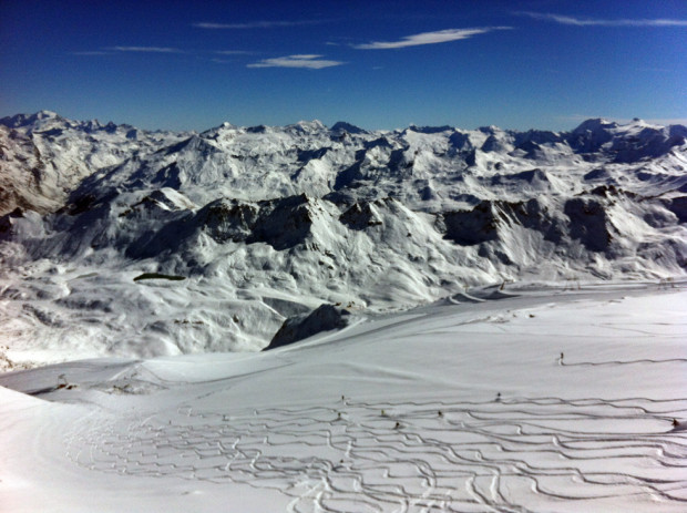 Tignes, Oct. 12th, 2013.  photo:  Tignes