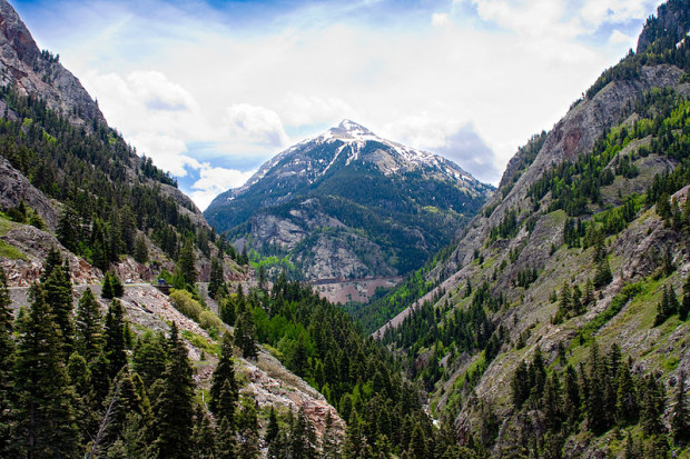 Red Mountain Pass in summer