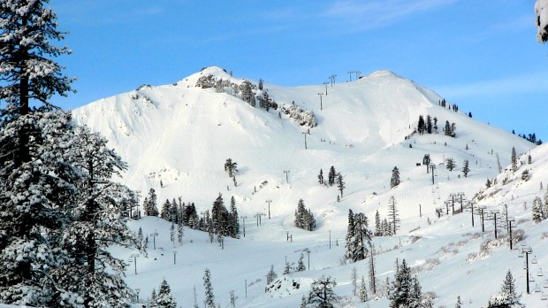 Headwall, Squaw Valley, CA, 2011.