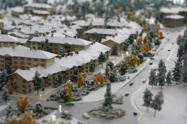 The 1.5 million dollar new look for Squaw Creek. photo: moonshine ink