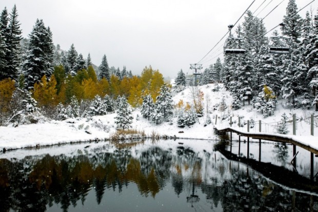 Angel Fire, NM six inches at the base and up to nine inches on top. (photo: Angel Fire Resort)