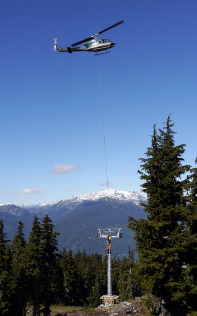 New Crystal Chair @ Whistler.  photo:  Whistler