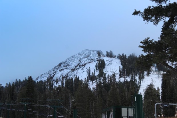 Kirkwood with a dusting at 9am today.