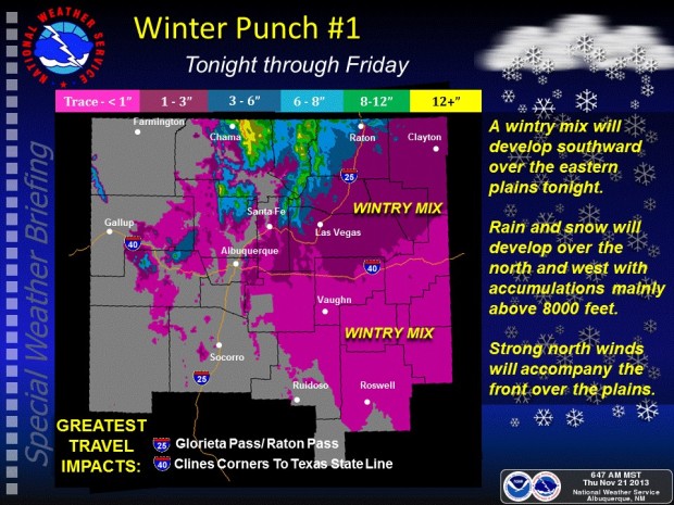 New Mexico storm update