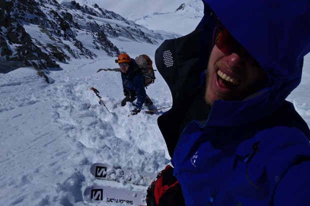 Andreas Fransson (foreground) & Magnus F on October 29th, 2013 in New Zealand.