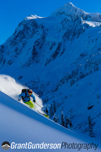 Zack Giffin ripping Baker yesterday. photo: grant gunderson