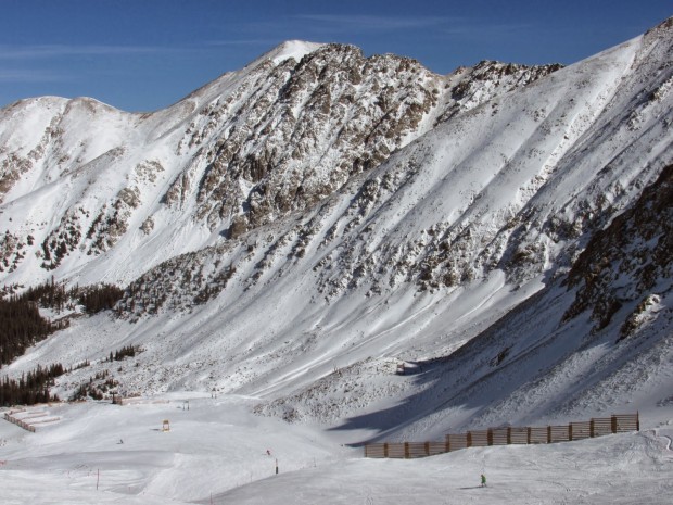 Arapahoe Basin, CO. yesterday.