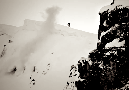 avalanche bomb snow