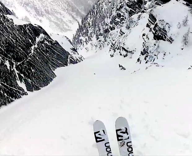 revy skiing