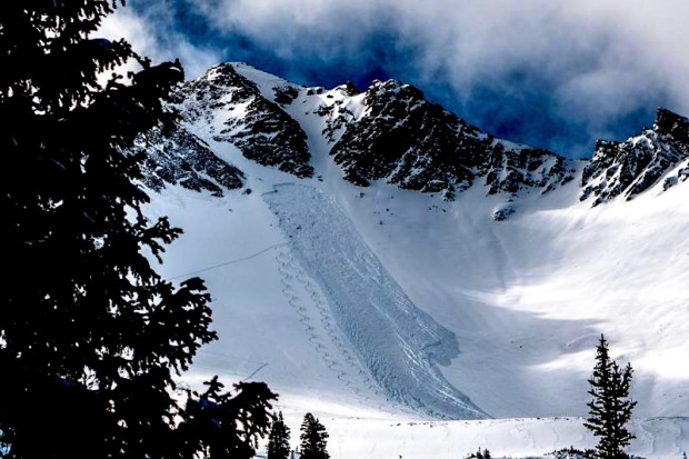 Cardiac Bowl avalanche from yesterday, November 17th.  This one could have really caused some damage.