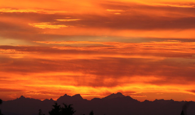 sunrise red