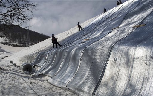 snow storage sochi