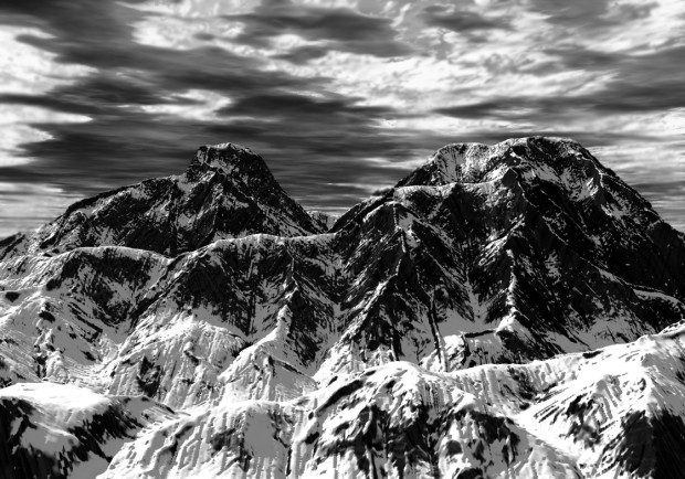 mountain storm