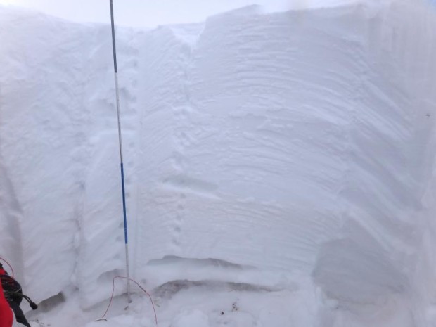 5' deep avalanche at Lake Creek on Saturday, Dec. 21st, 2013.  learn more:  Lake Creek avy
