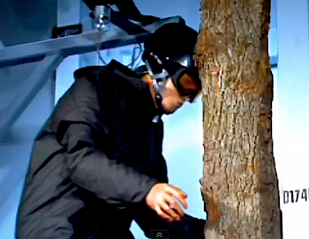 ski dummy crash