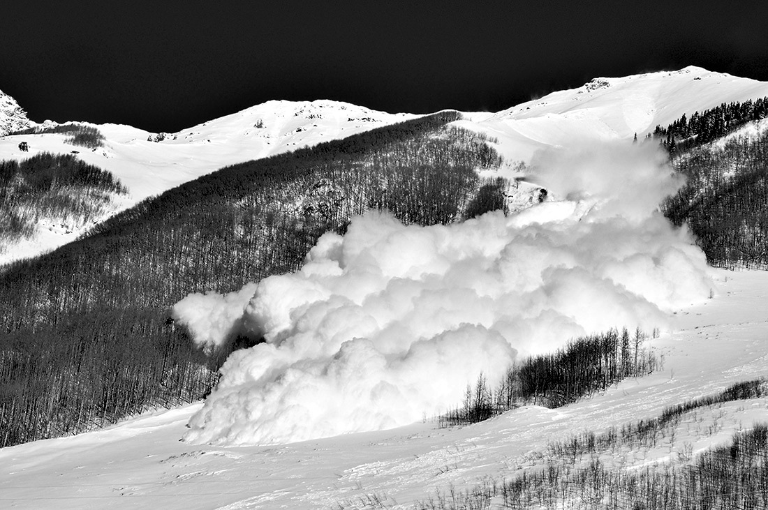 snow avalanches, 