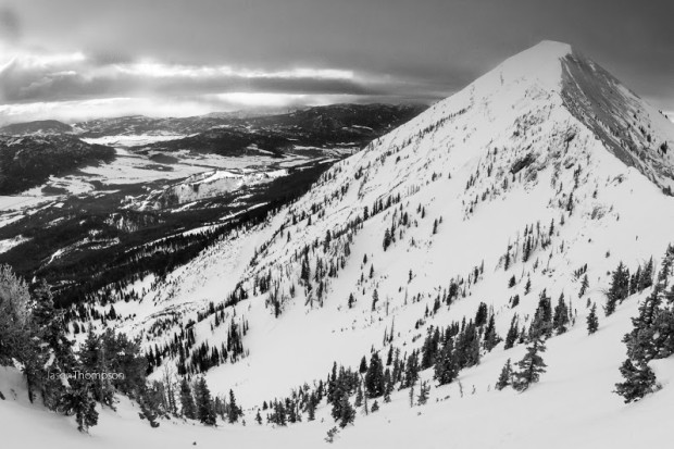Skiing at Bridger Bowl Community Ski Area, Bozeman Montana