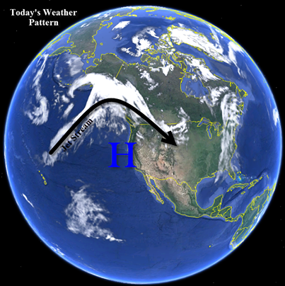 high pressure west coast