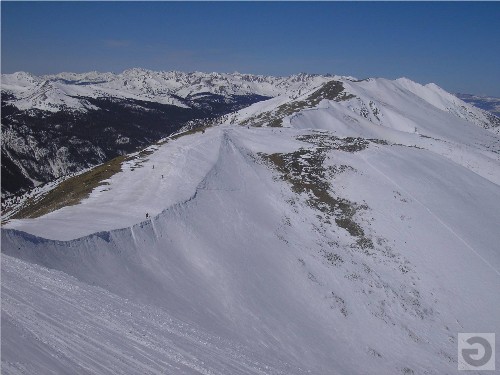 Whale's Tail run that slid last week.