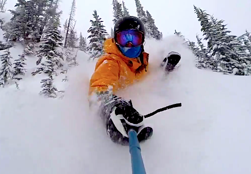 powder snowboard